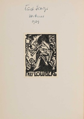 Гоголь Н. Нос. Иллюстрации В. Масютина. Stuttgart, 1923.